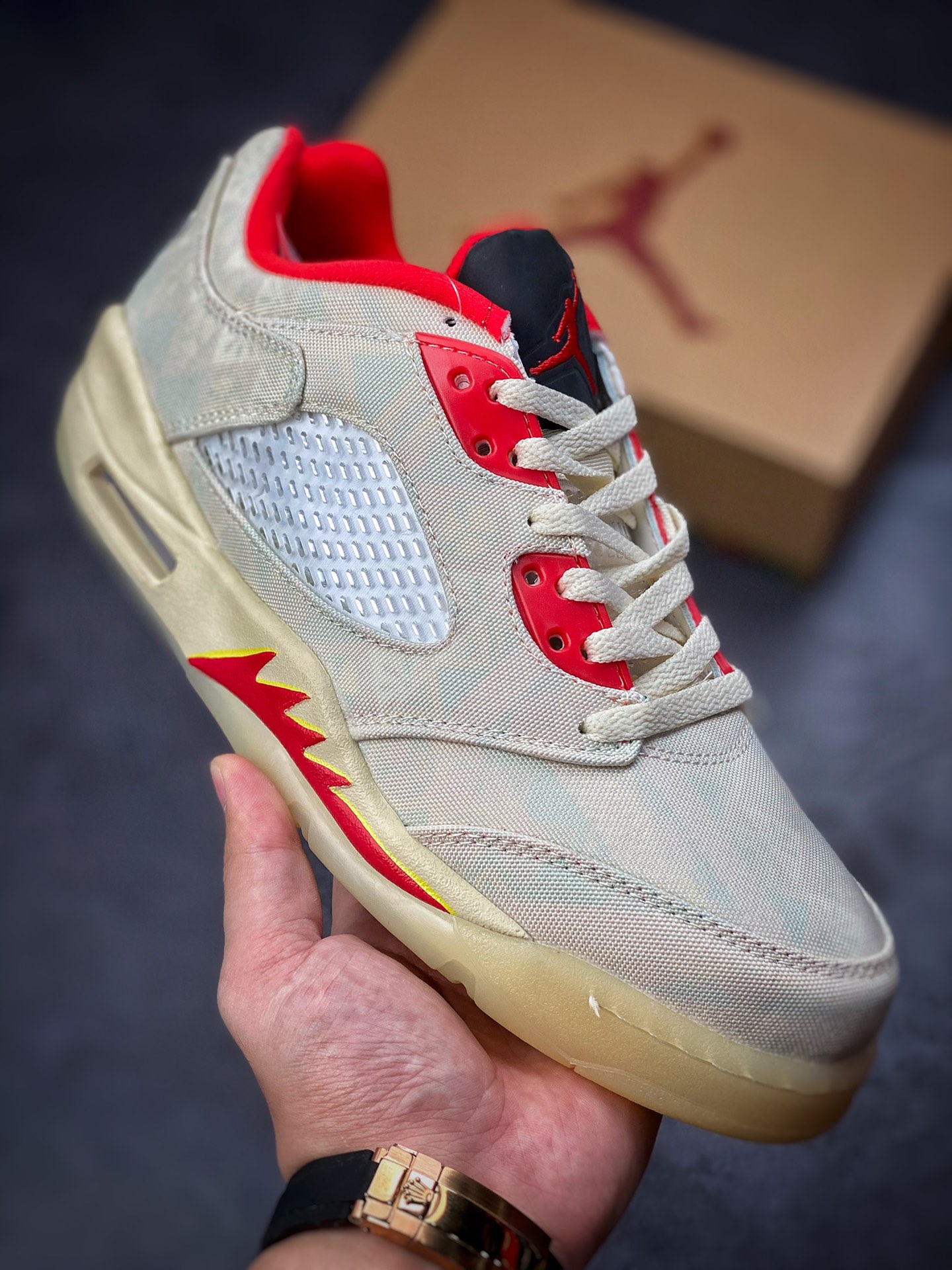 Air Jordan 5 Retro Low 'Chinese New Year' 2021 DD2240-100