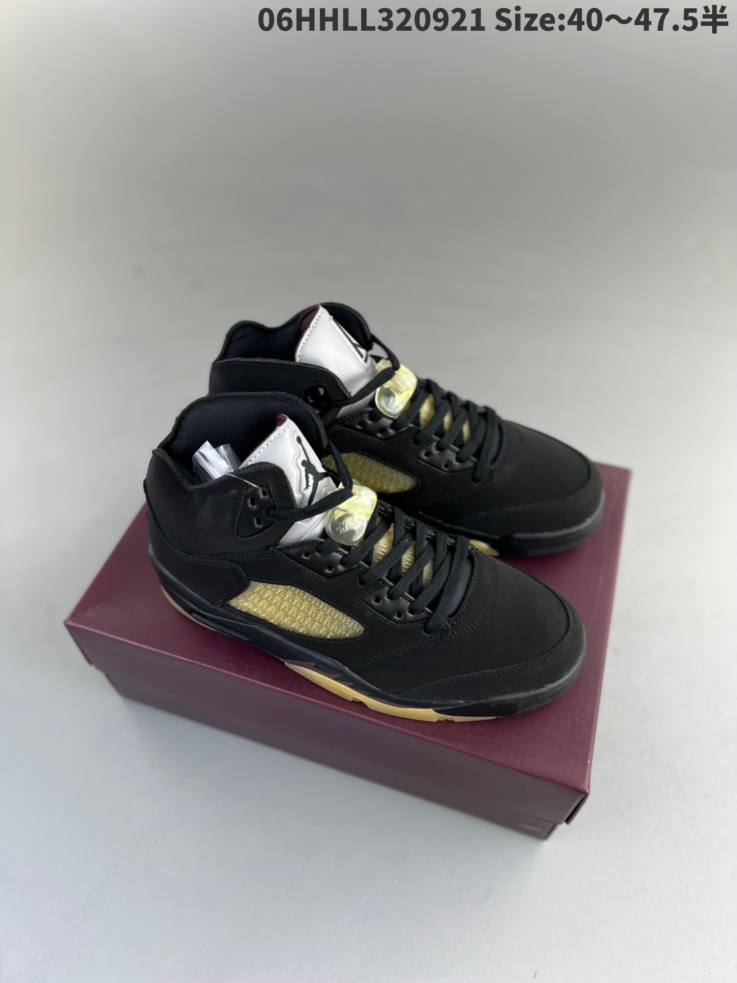 Air Jordan 5 Retro SP x A Ma Manire 'Black Dust' FD1330-001