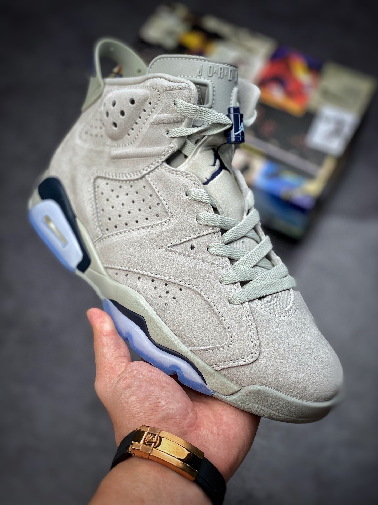 Air Jordan 6 Retro 'Georgetown' CT8529-012