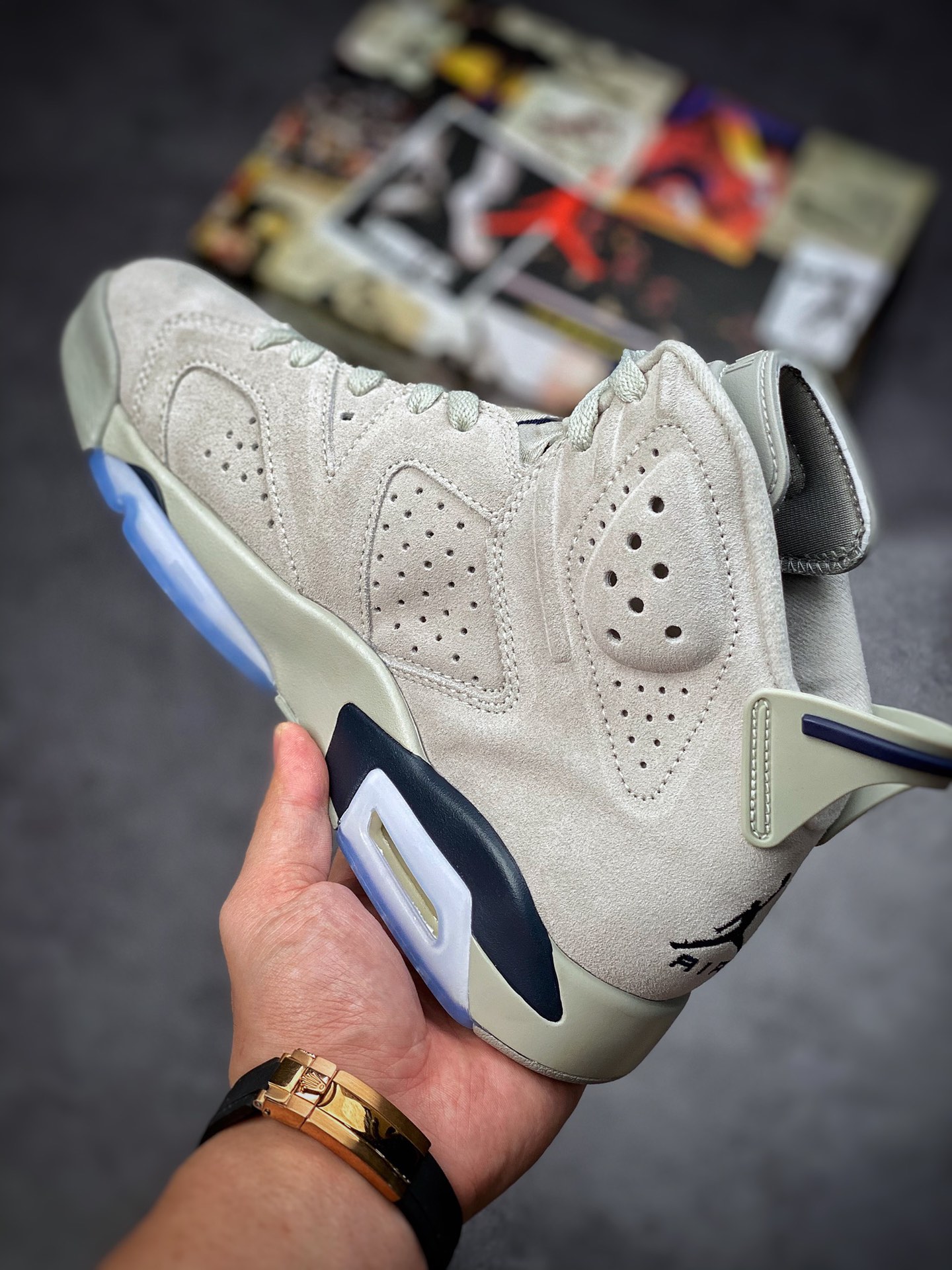 Air Jordan 6 Retro 'Georgetown' CT8529-012