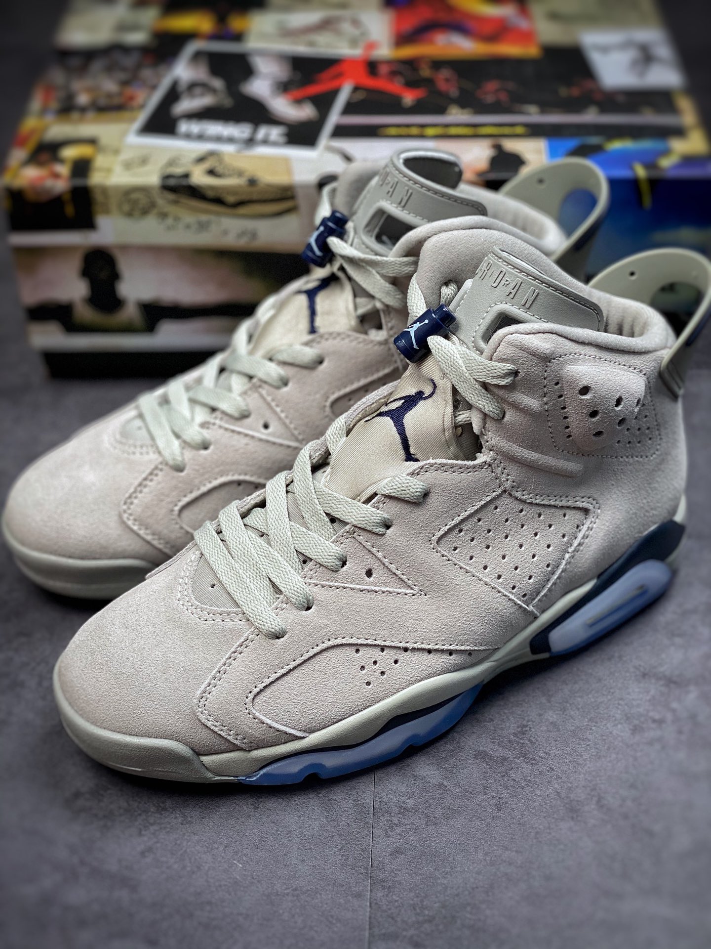 Air Jordan 6 Retro 'Georgetown' CT8529-012