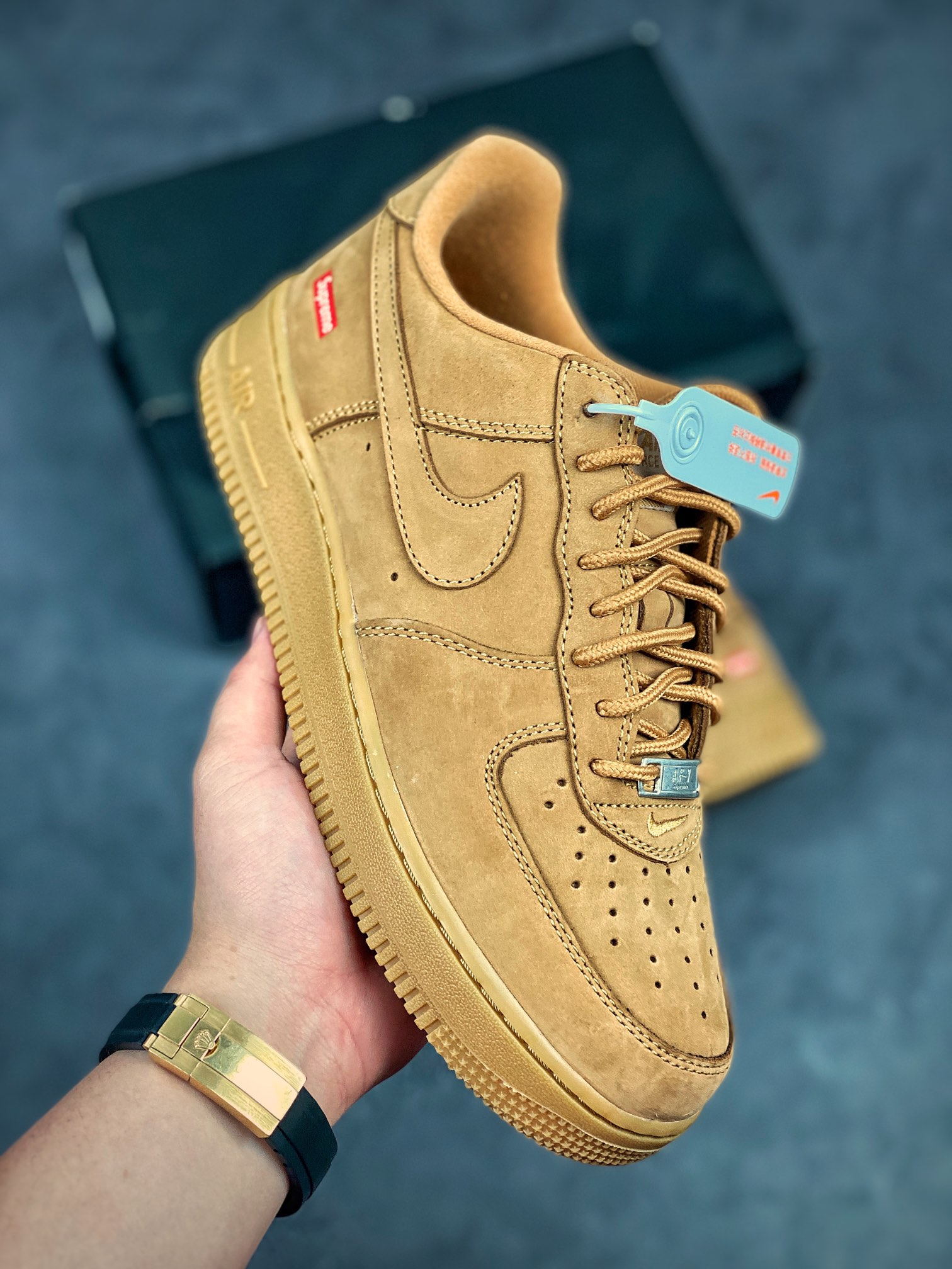 Nike Supreme x Air Force 1 Low SP 'Wheat' DN1555-200