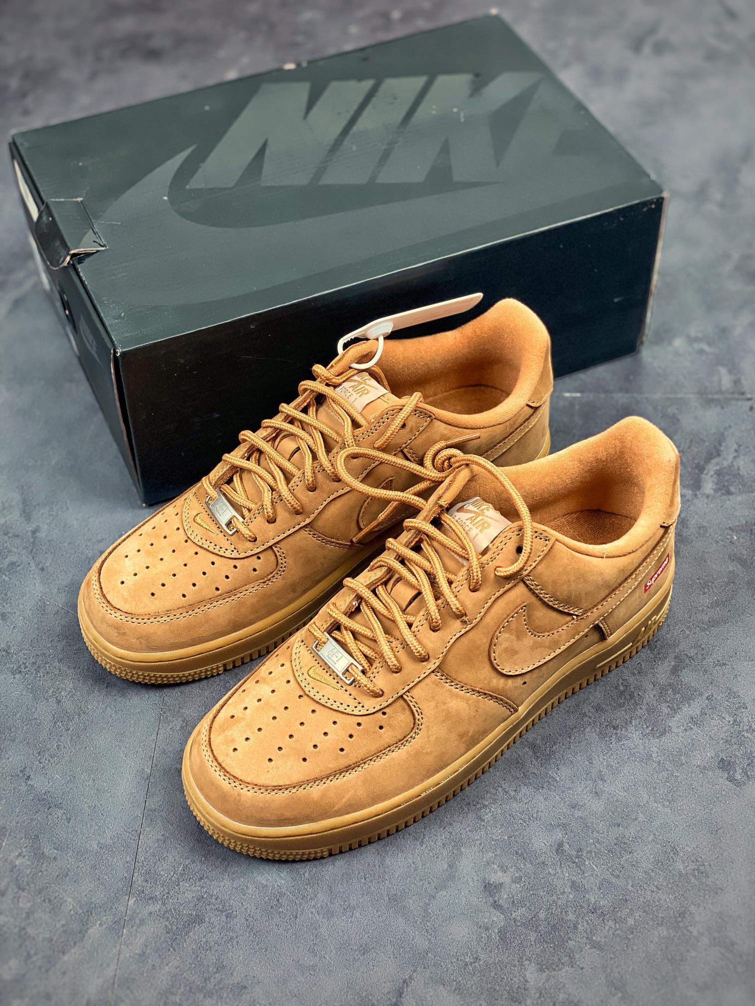 Nike Supreme x Air Force 1 Low SP 'Wheat' DN1555-200