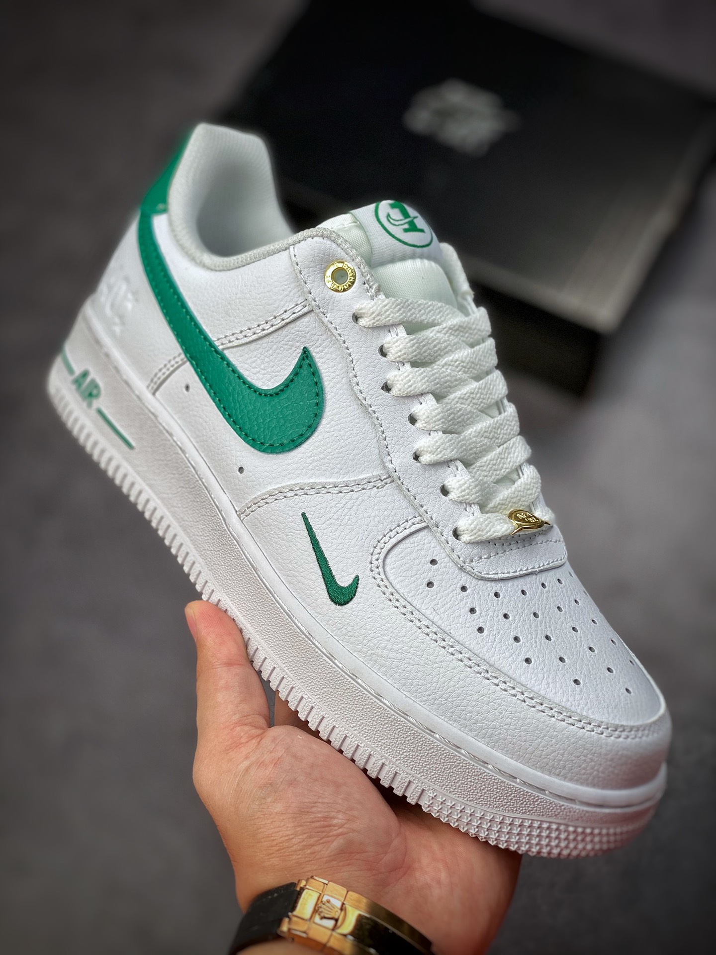 Nike Air Force 1 '07 LV8 '40th Anniversary - Sail Malachite' DQ7658-101