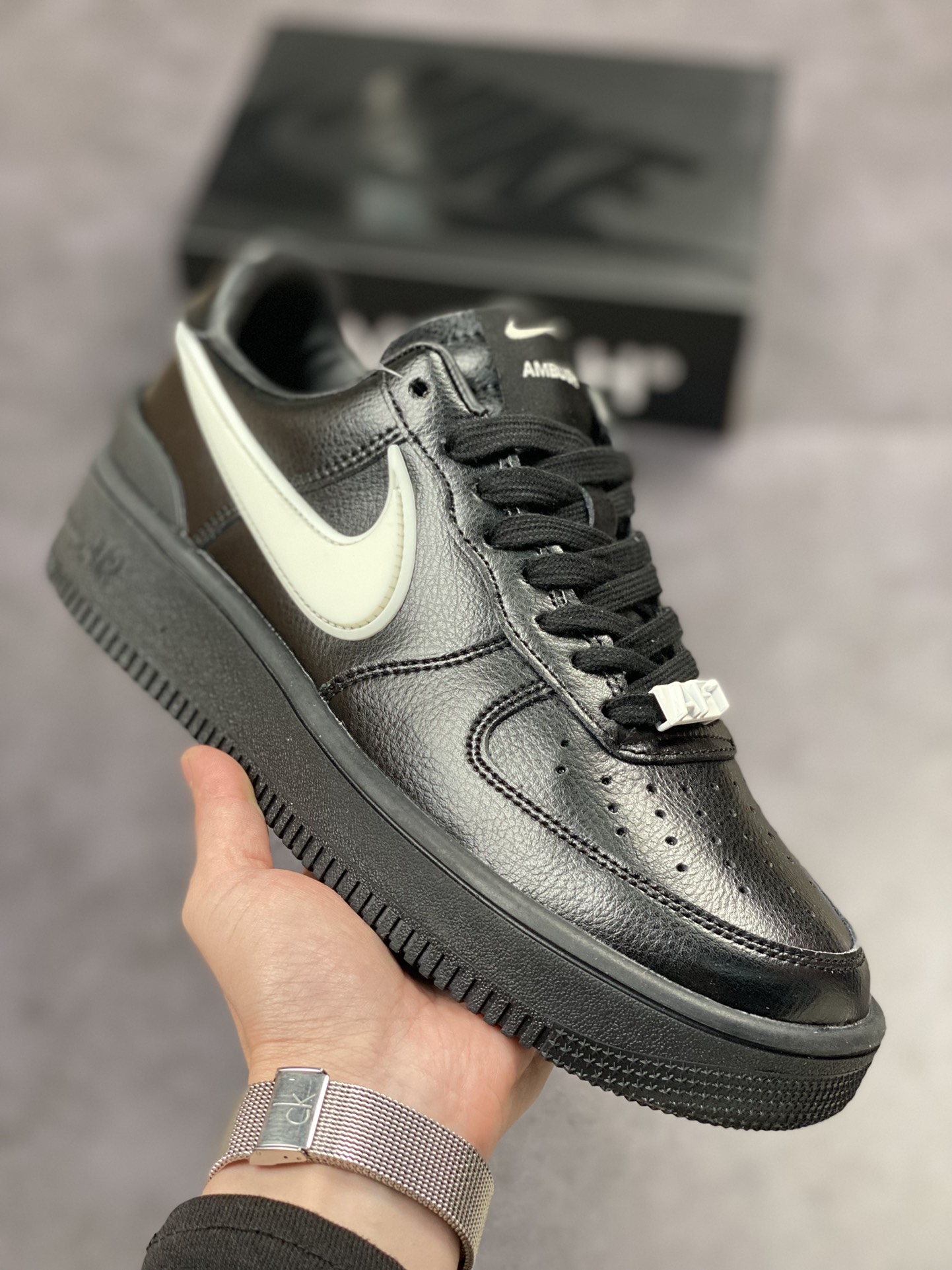 Nike Air Force 1 Low x AMBUSH 'Black' DV3464-001