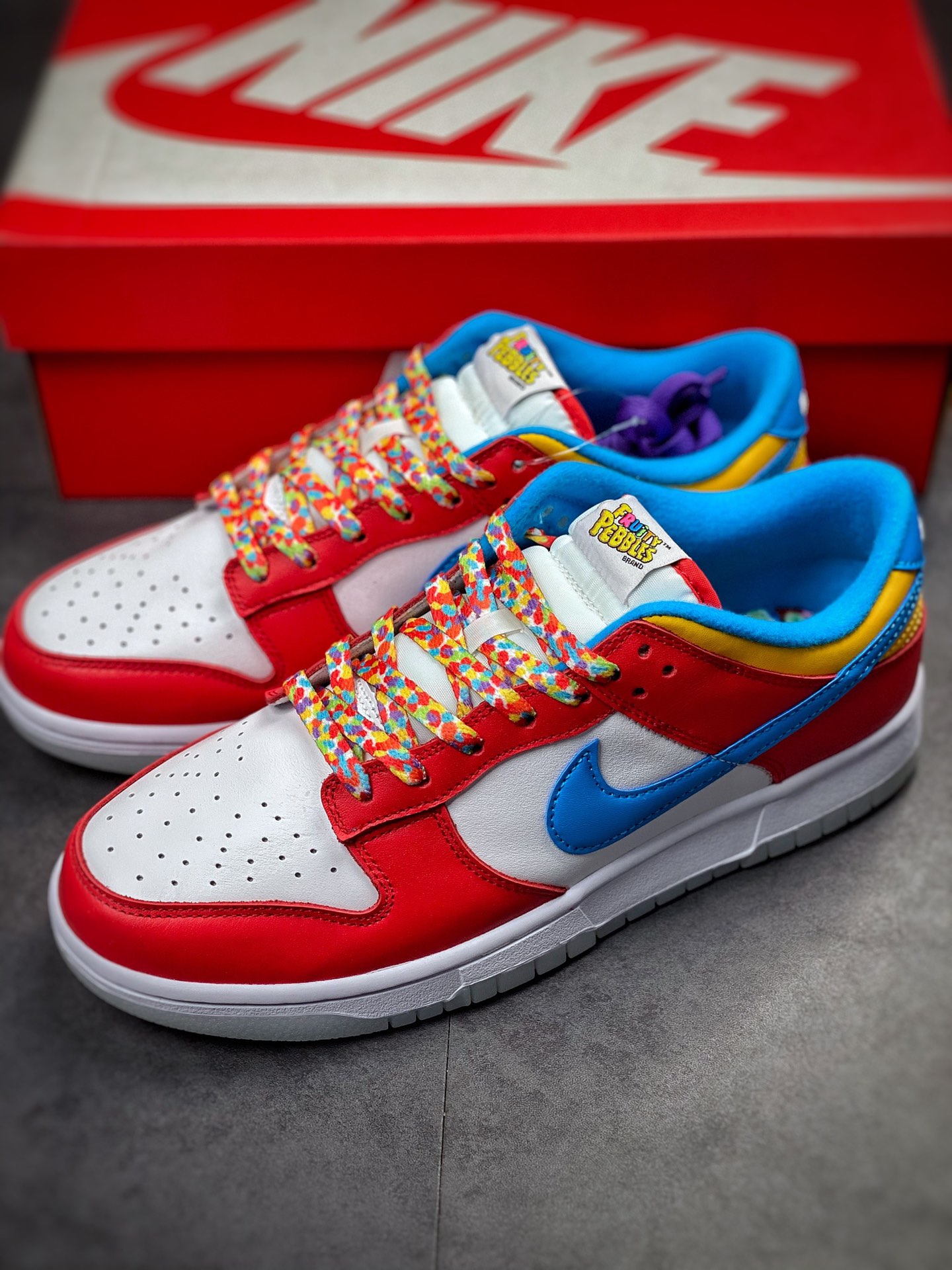 Nike Dunk Low 'LeBron James x Fruity Pebbles' DH8009-600