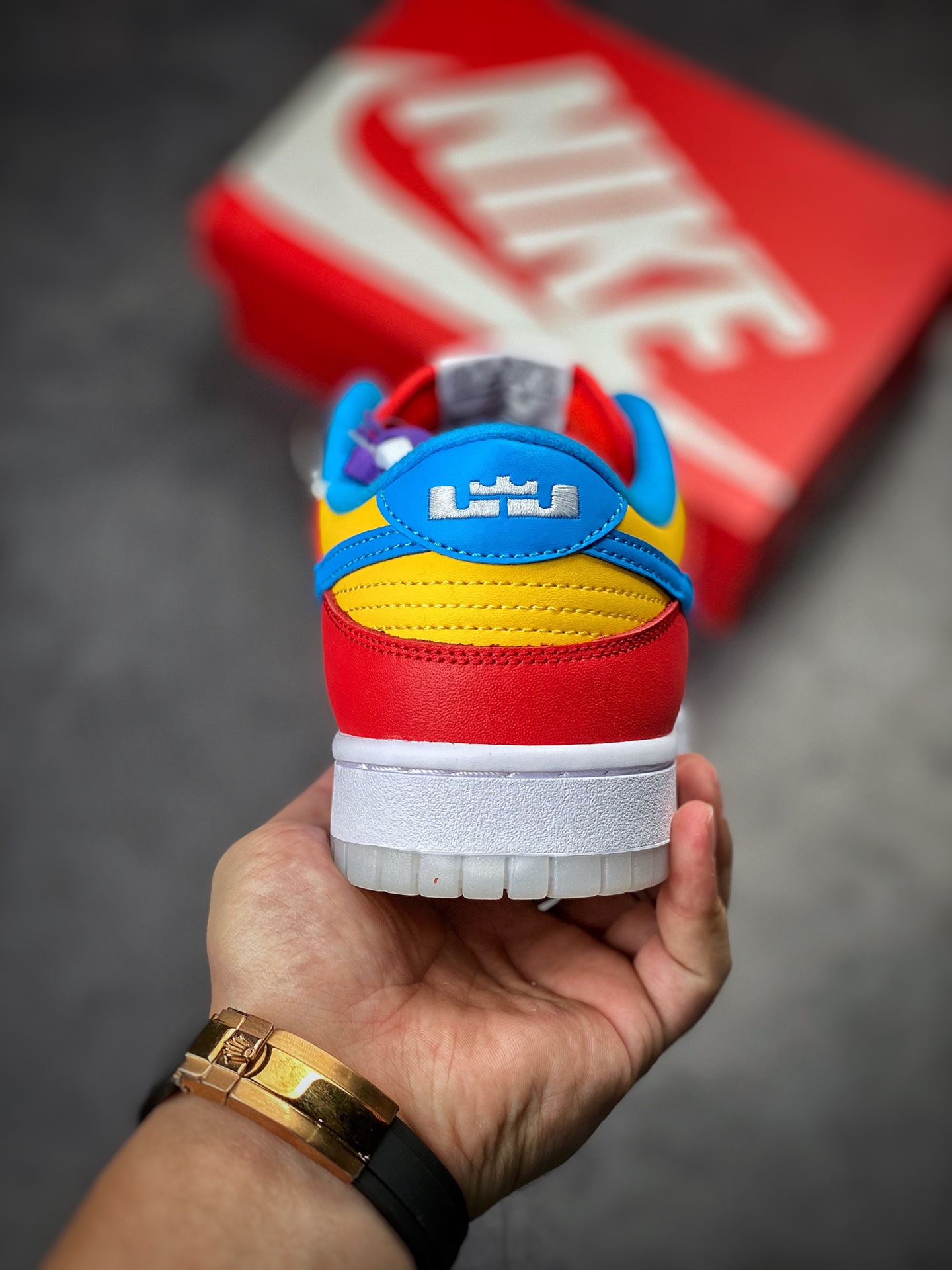 Nike Dunk Low 'LeBron James x Fruity Pebbles' DH8009-600