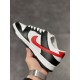 Nike Dunk Low 'Red Swoosh Panda' FB3354-001