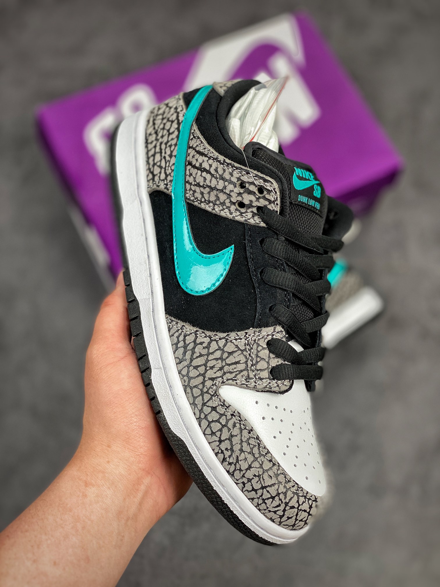 Nike Dunk Low Pro SB 'Atmos Elephant' BQ6817-009