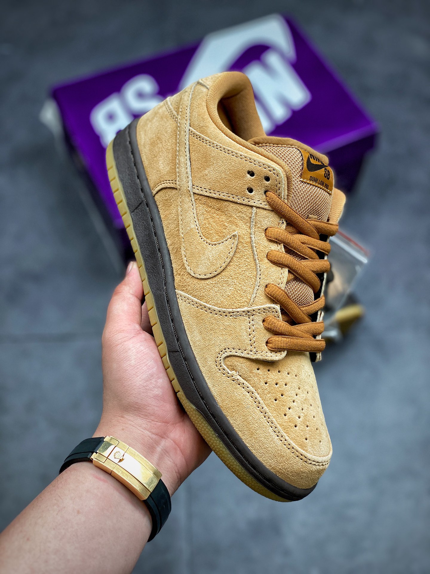 Nike Dunk Low Pro SB 'Wheat Mocha' BQ6817-204