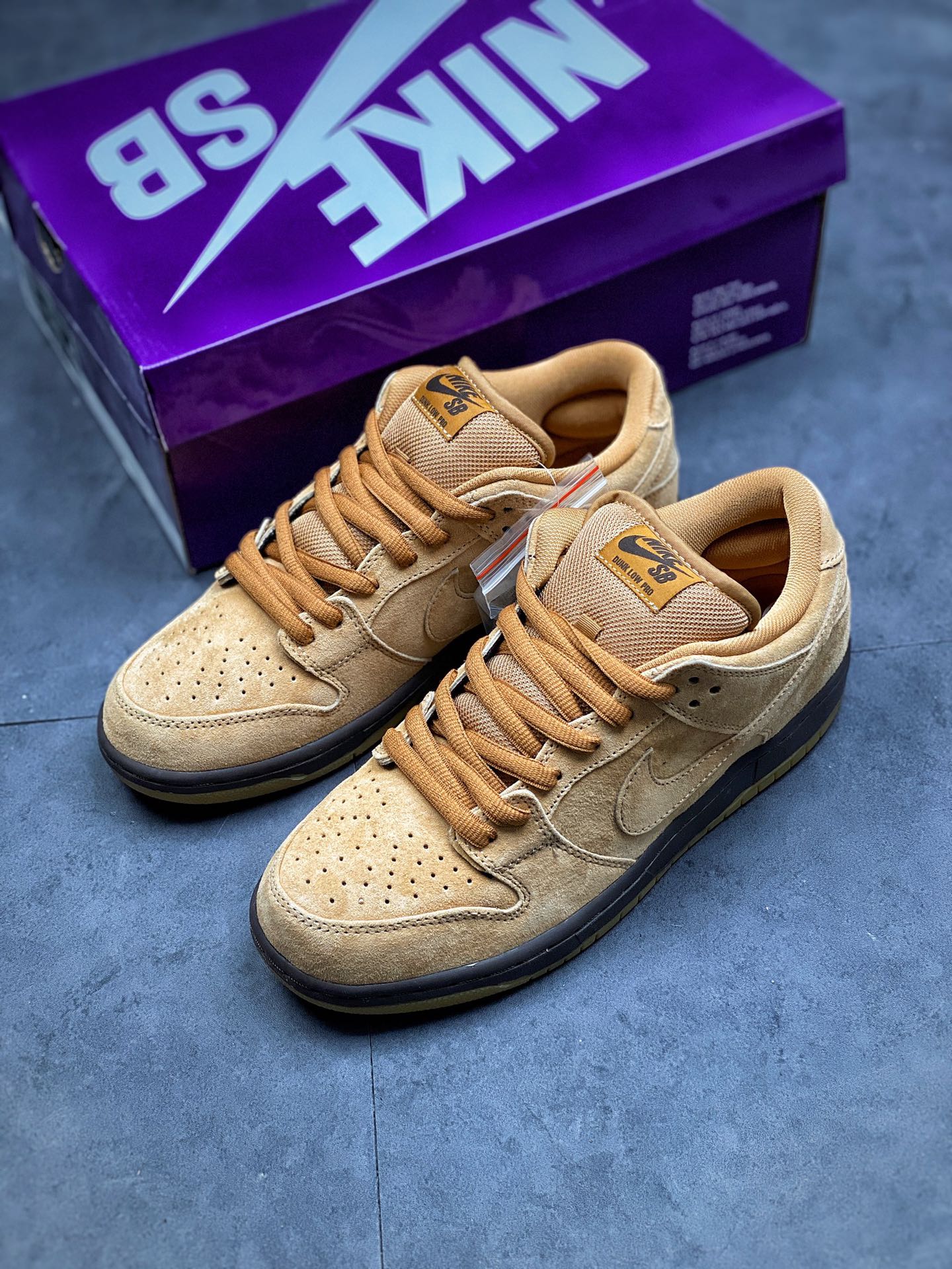 Nike Dunk Low Pro SB 'Wheat Mocha' BQ6817-204