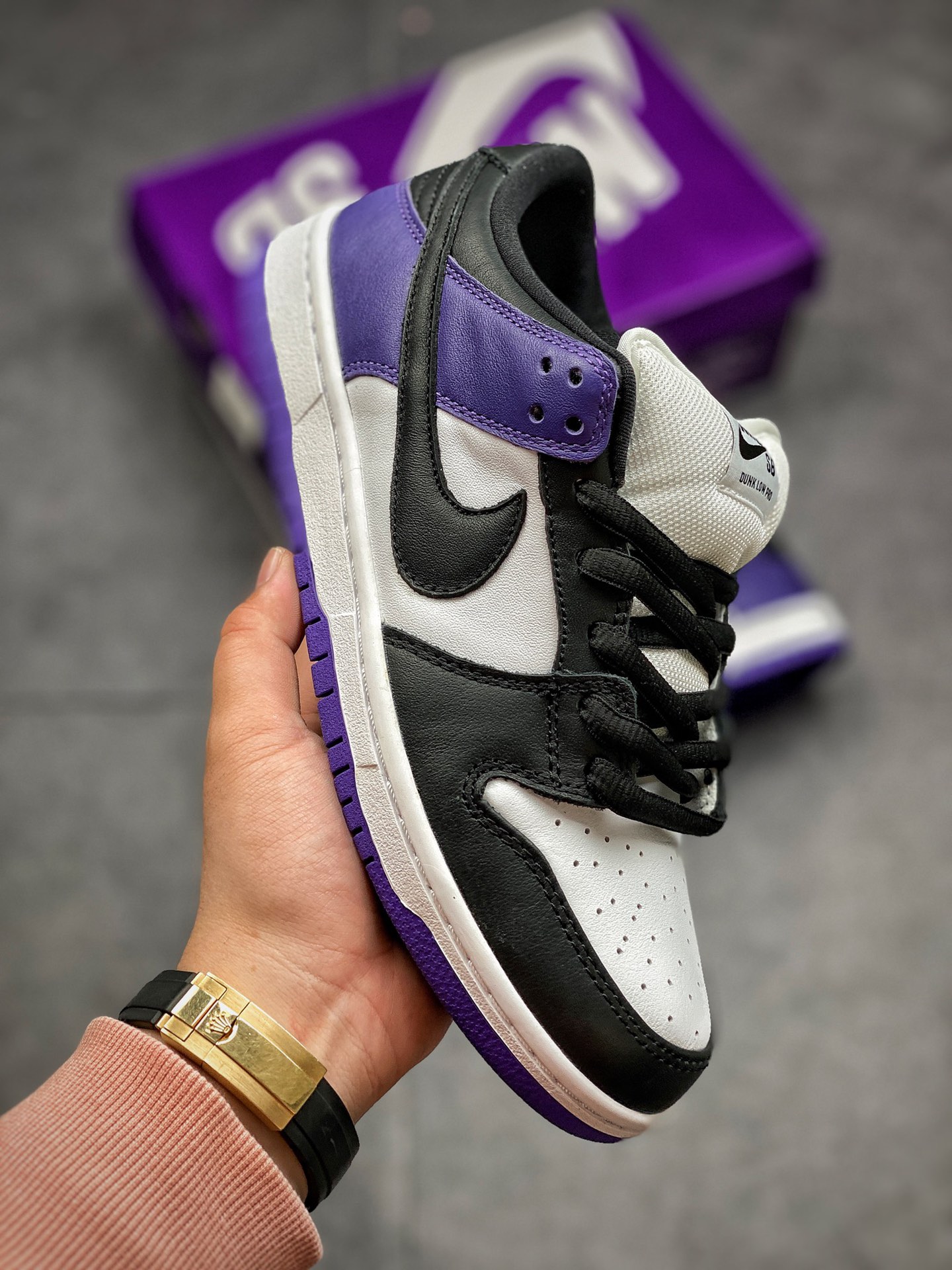 Nike SB Dunk Low 'Court Purple' BQ6817-500