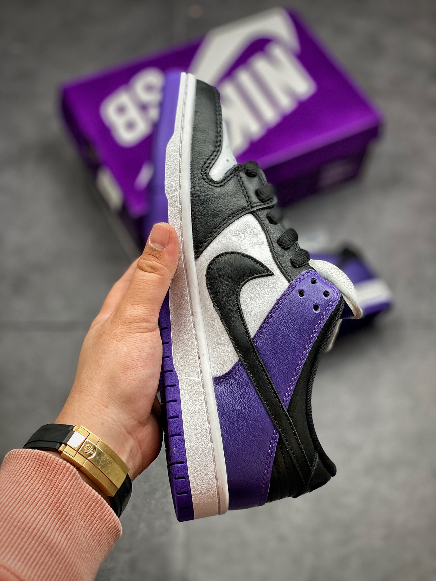 Nike SB Dunk Low 'Court Purple' BQ6817-500