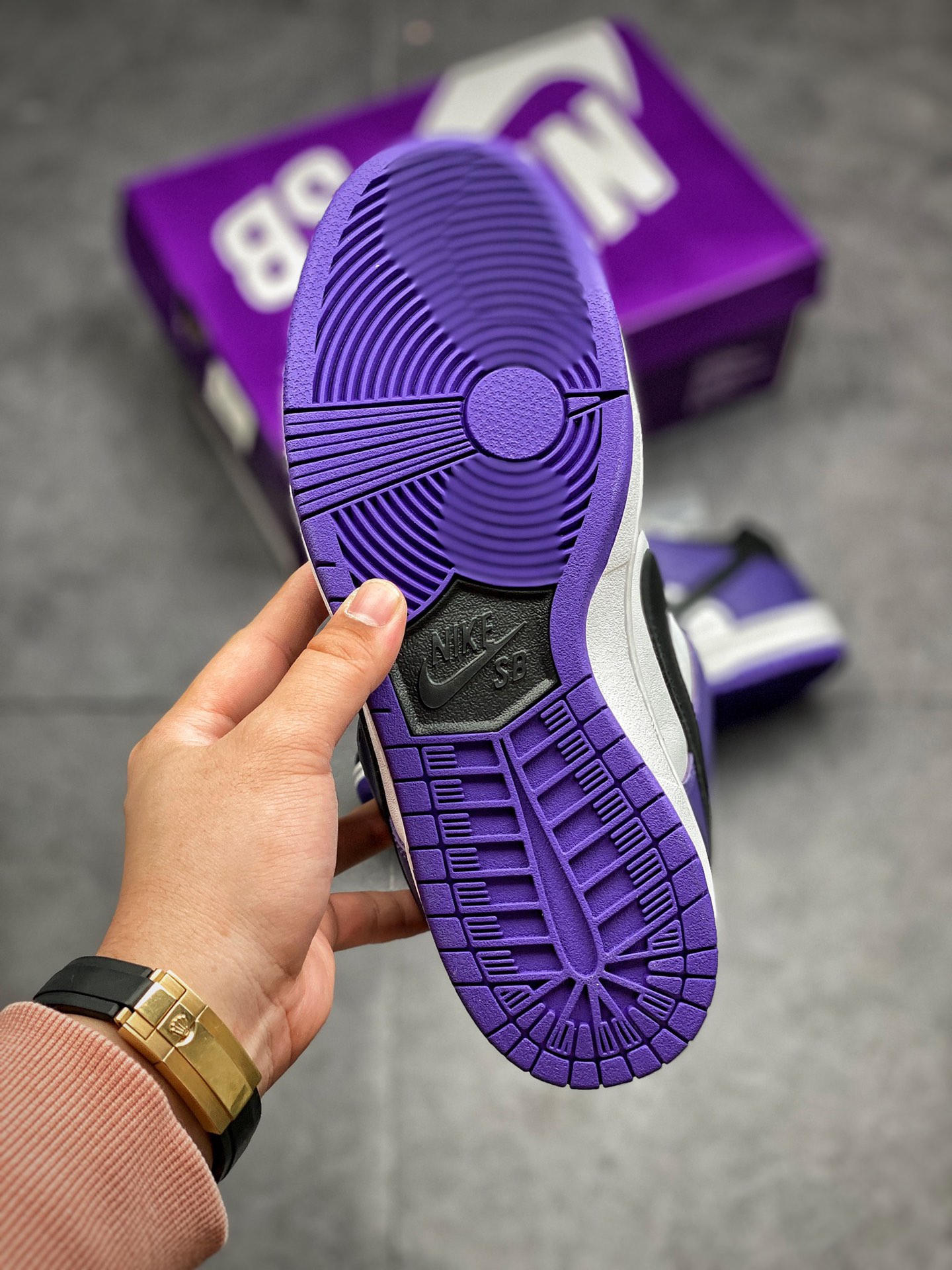 Nike SB Dunk Low 'Court Purple' BQ6817-500