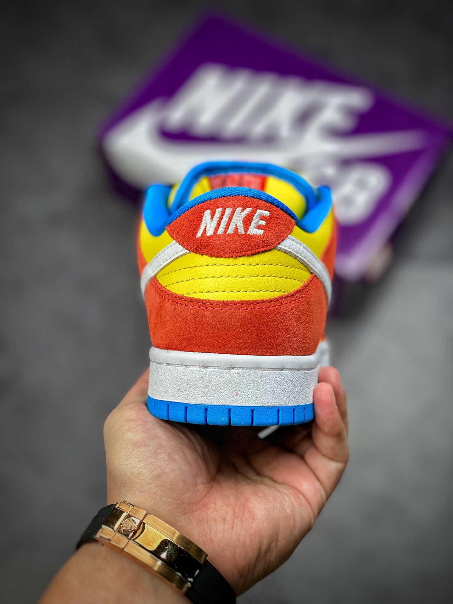 Nike Dunk Low Pro SB 'Bart Simpson' BQ6817-602