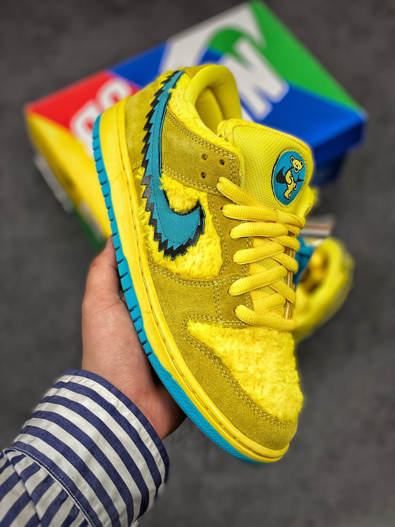 Nike x Grateful Dead SB Dunk Low 'Yellow Bear' CJ5378-700