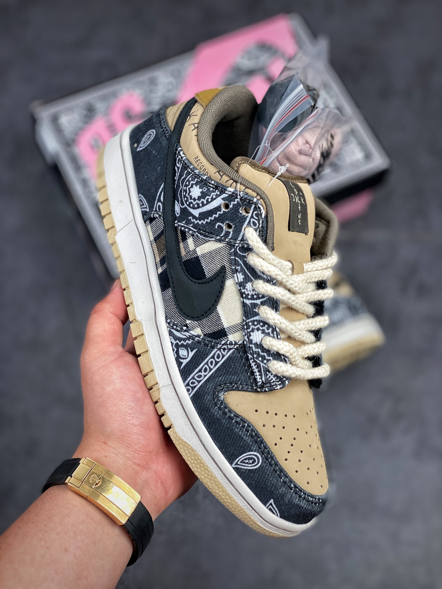 Nike Travis Scott x Dunk Low Premium QS SB 'Cactus Jack' CT5053-001