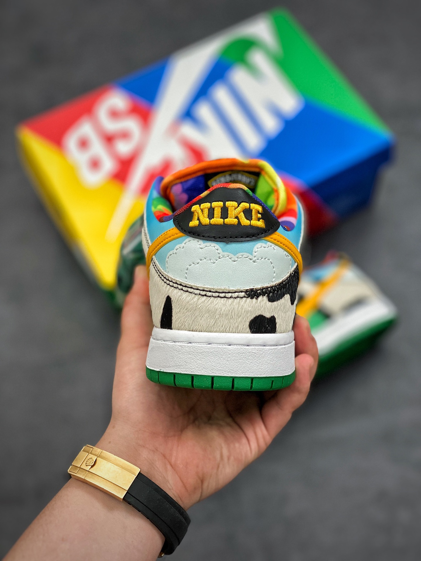 Nike x Ben & Jerry's SB Dunk Low 'Chunky Dunky' CU3244-100