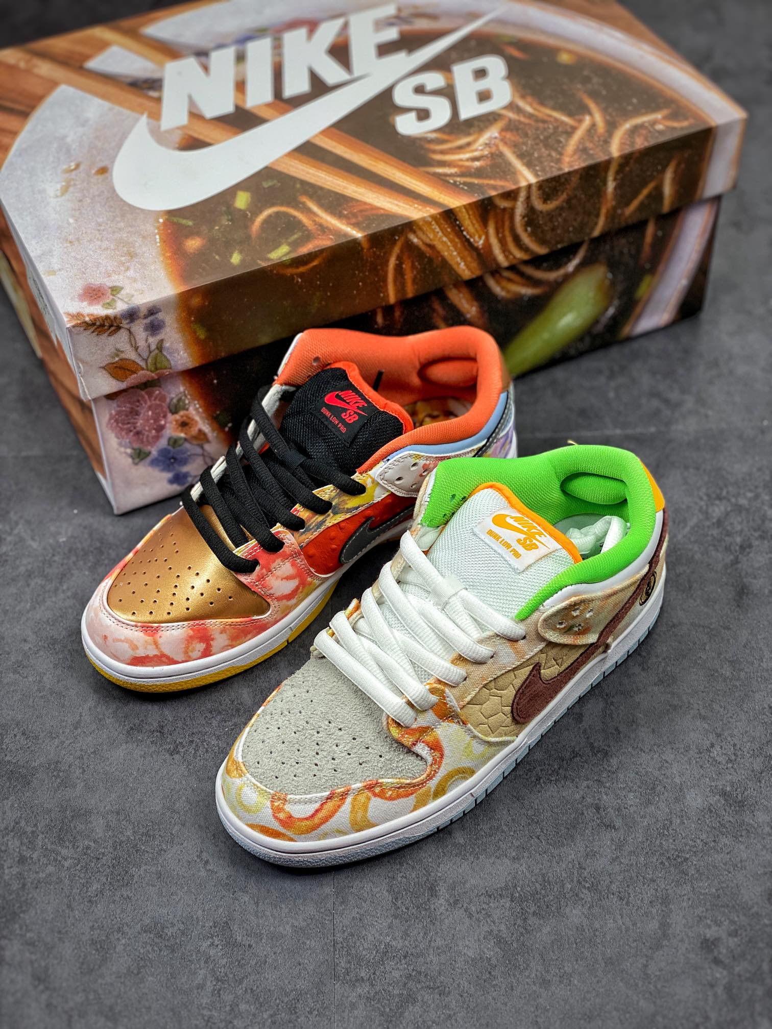 Nike Jason Deng x Dunk Low Pro SB 'Street Hawker' CV1628-800