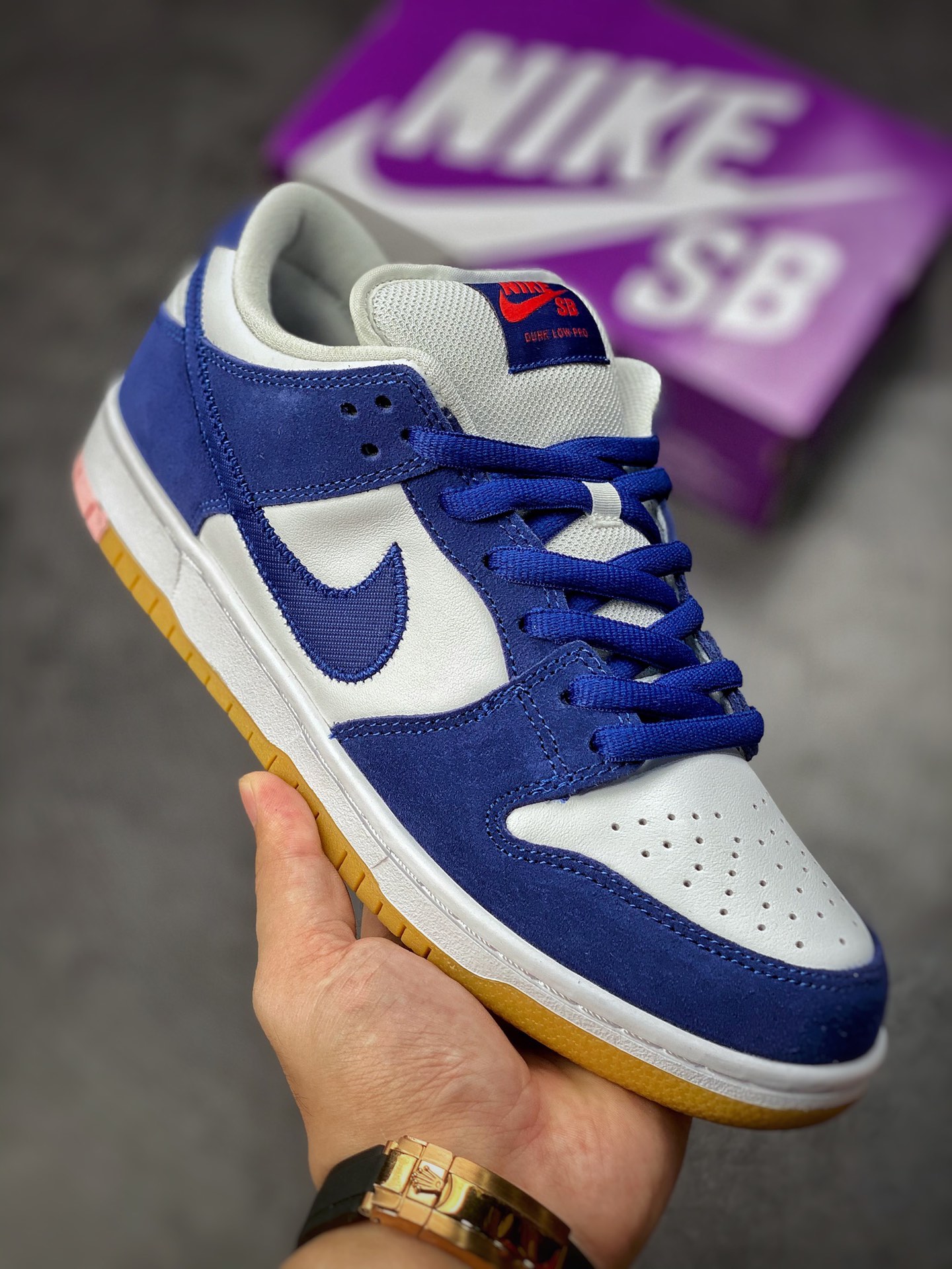 Nike SB Dunk Low 'Los Angeles Dodgers' DO9395-400