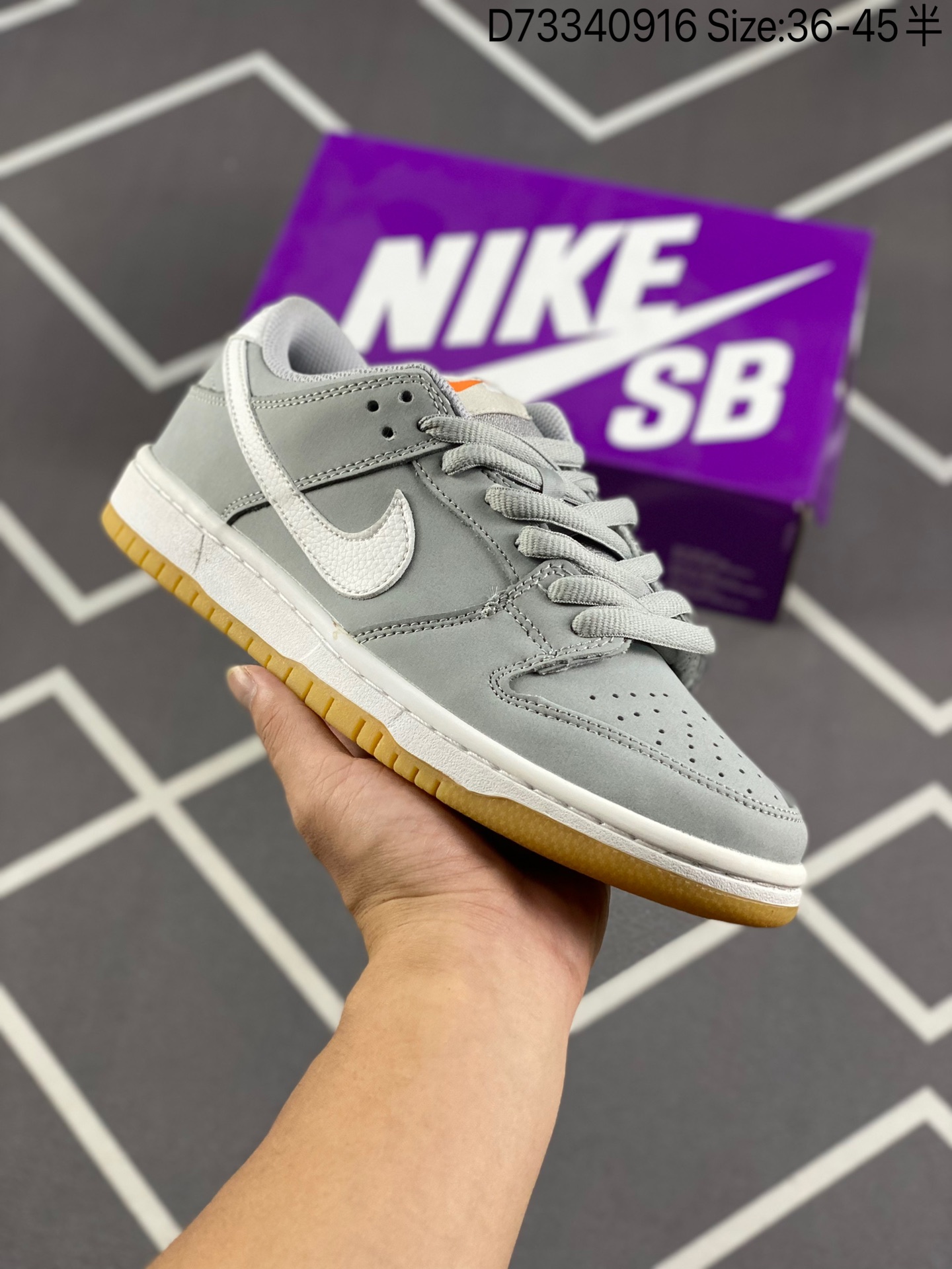 Nike Dunk Low Pro ISO SB 'Wolf Grey Gum' DV5464-001