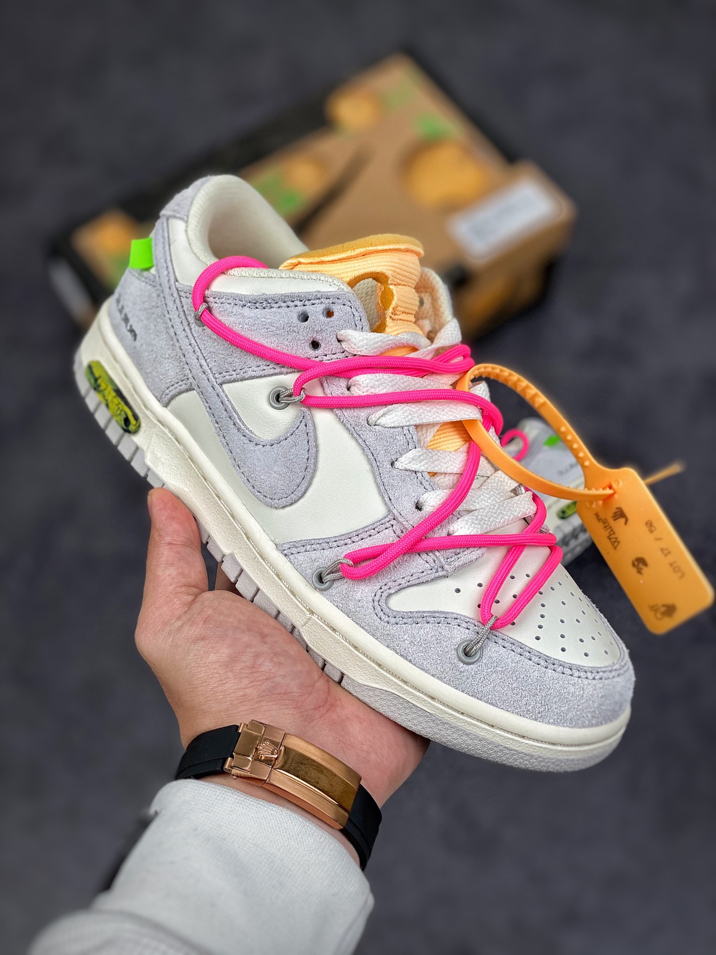 Off-White x Dunk Low 'Lot 17 of 50' DJ0950-117