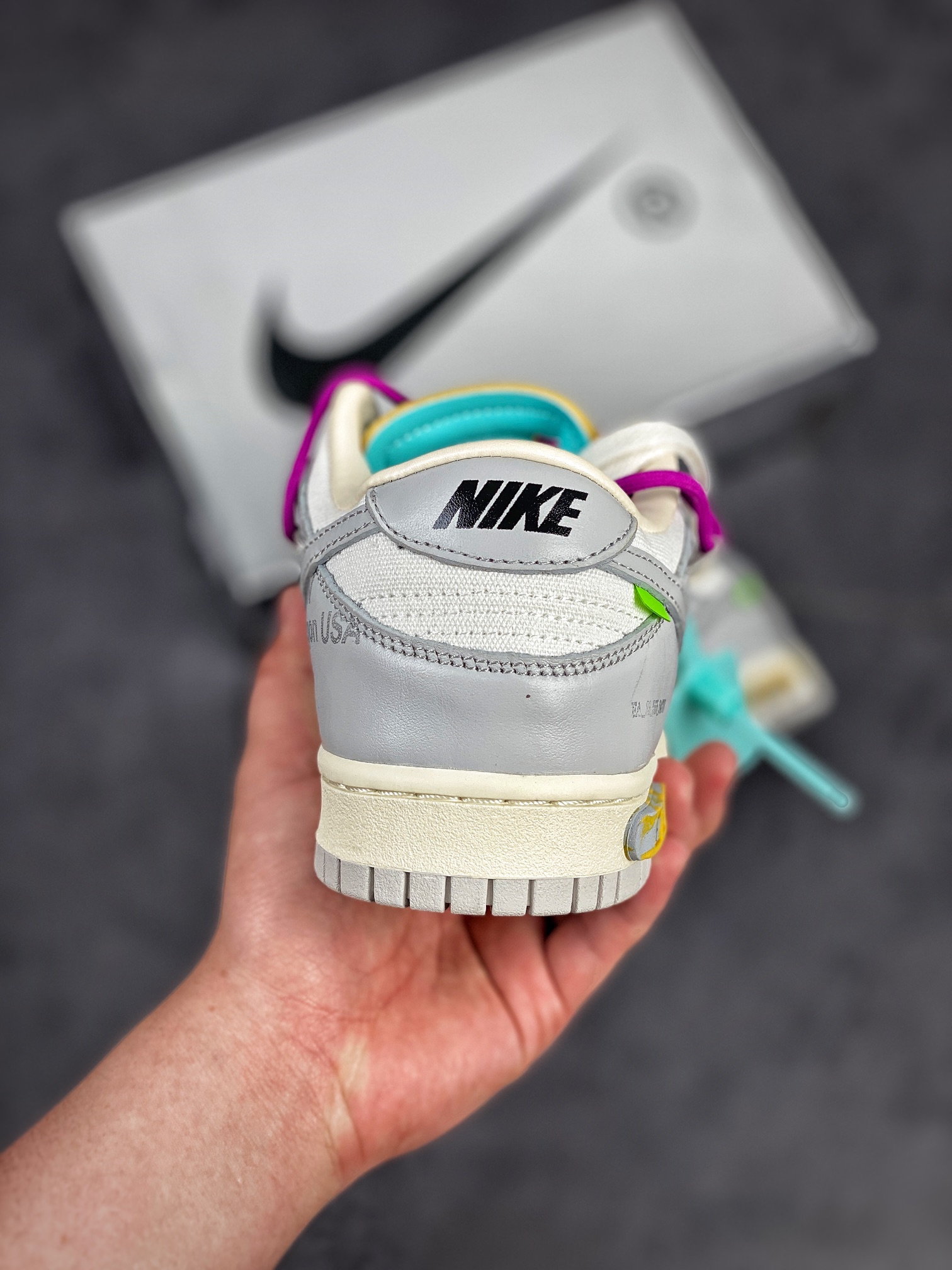 Off-White x Dunk Low 'Lot 21 of 50' DM1602-100