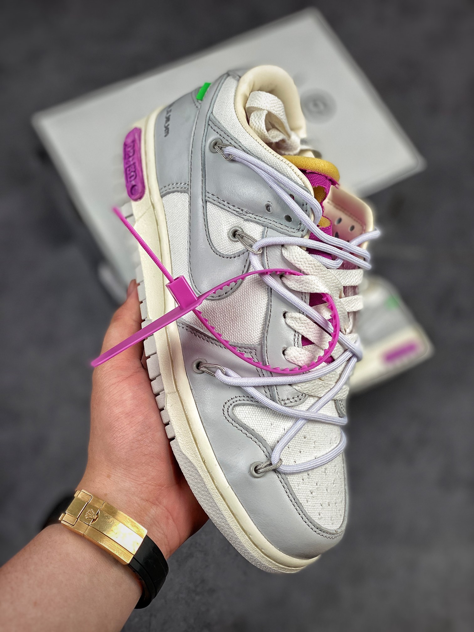 Off-White x Dunk Low 'Lot 03 of 50' DM1602-118