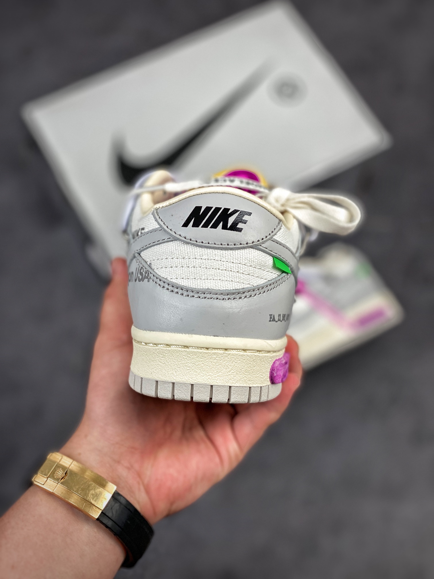 Off-White x Dunk Low 'Lot 03 of 50' DM1602-118