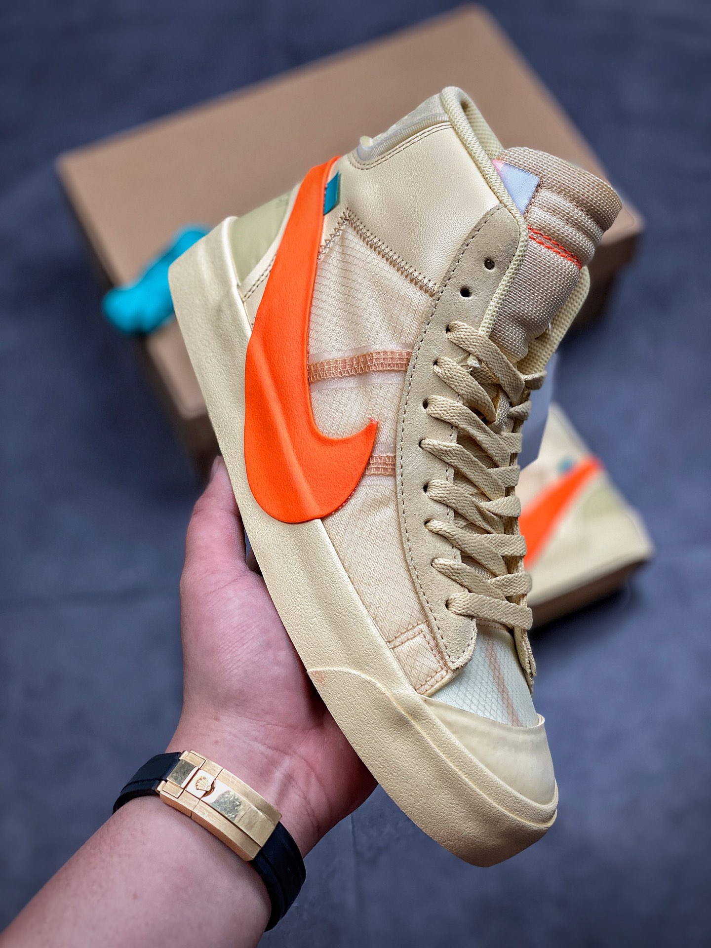 Nike Off-White x Blazer Mid 'All Hallows Eve' AA3832-700