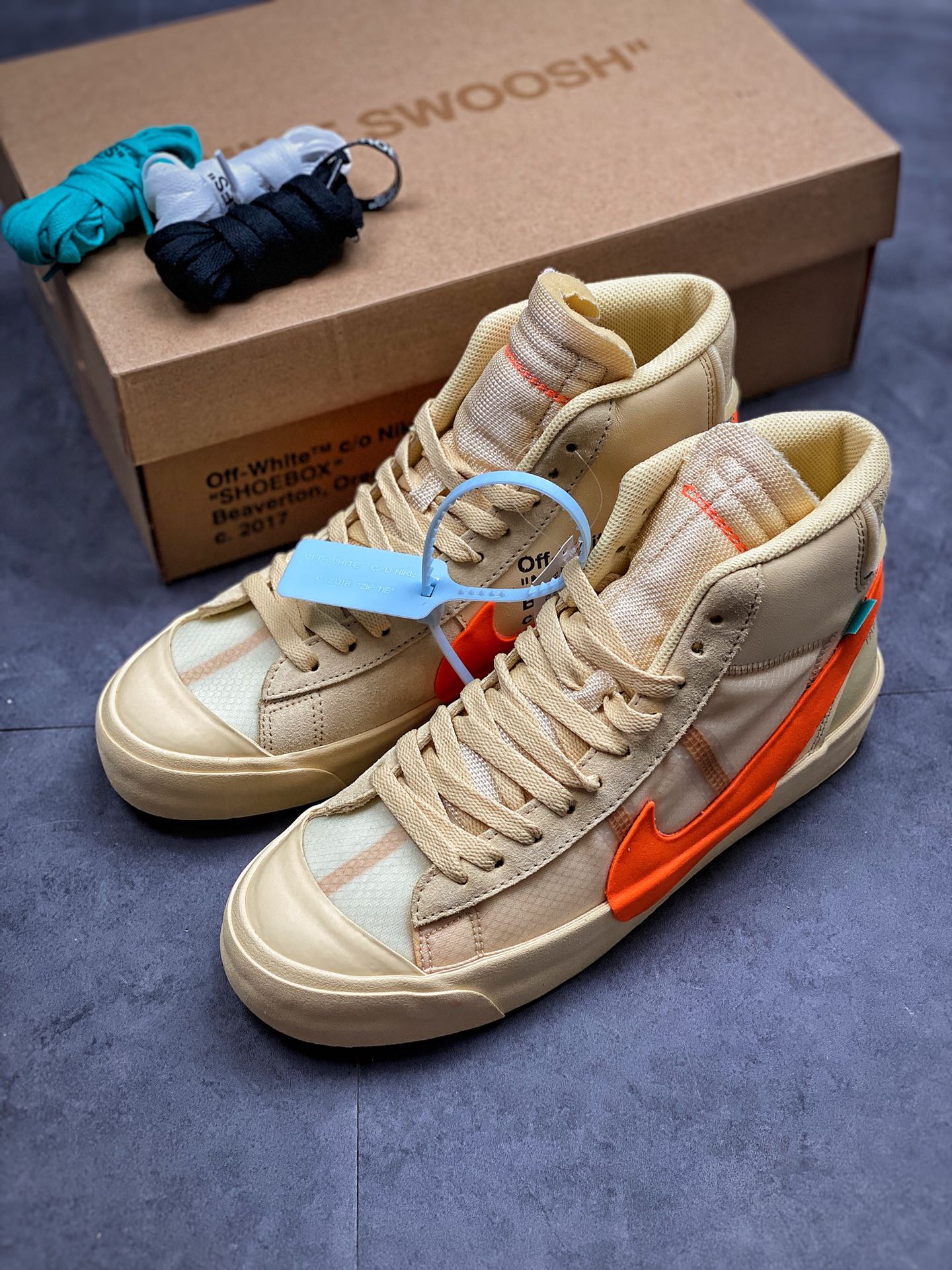 Nike Off-White x Blazer Mid 'All Hallows Eve' AA3832-700