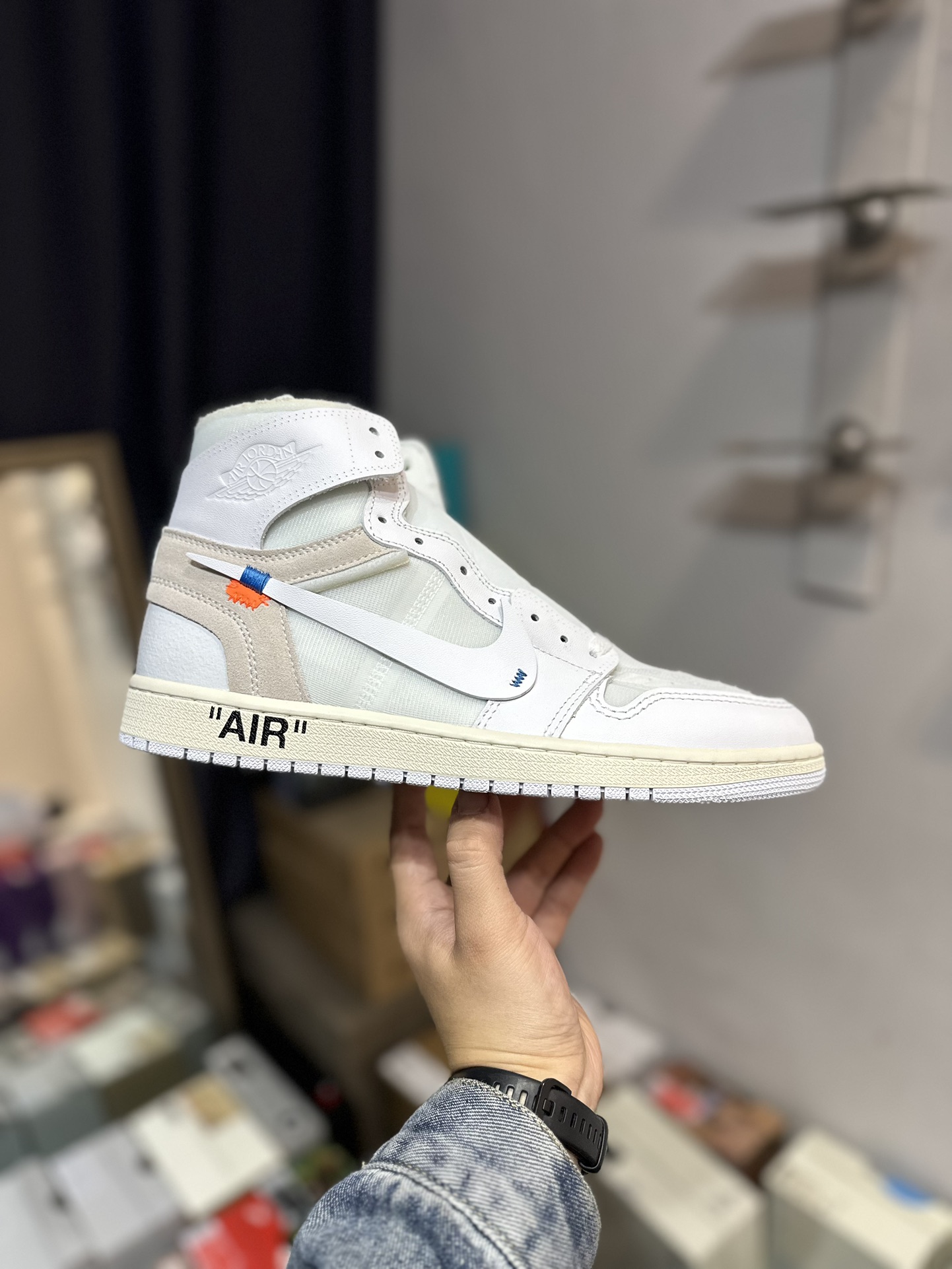 Off-White x Air Jordan 1 Retro High OG 'White' 2018 AQ8296-100