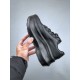 COMME des GARONS SALOMON SR811 Leather Platform 'Black' 473579