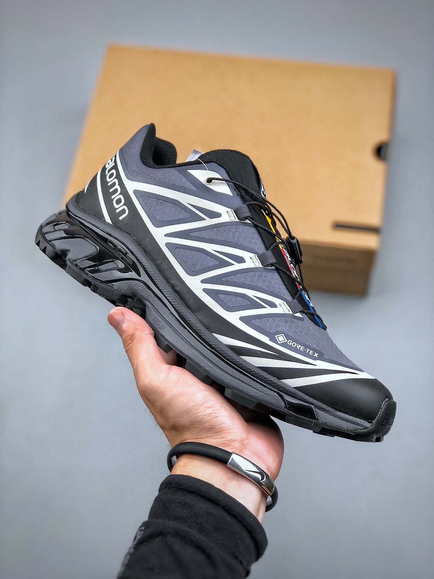 Salomon XT-6 'Black Lunar Rock' L41663500