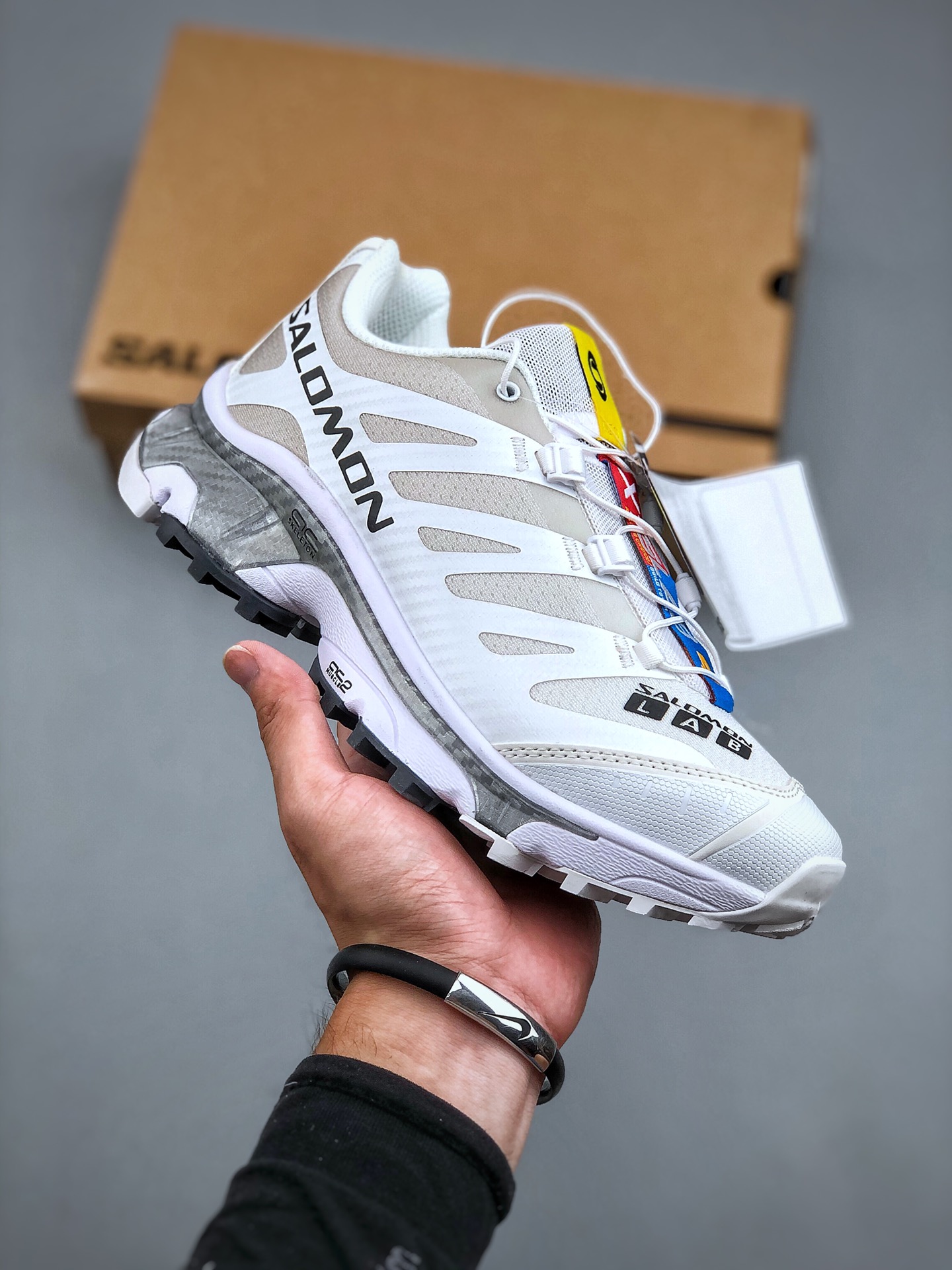 Salomon XT-4 OG 'White Lunar Rock' L47133000